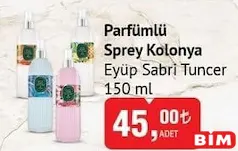 EYÜP SABRİ TUNCER PARFÜMLÜ SPREY KOLONYA 150 ML